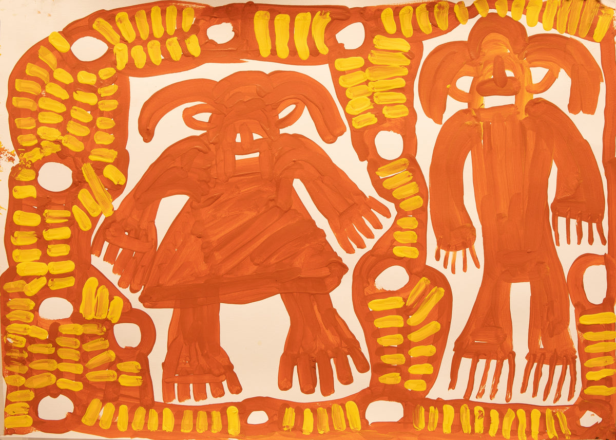 Doris Bush - Papa Tjukurrpa - Nyumannu Memory by Doris Bush Nungarrayi