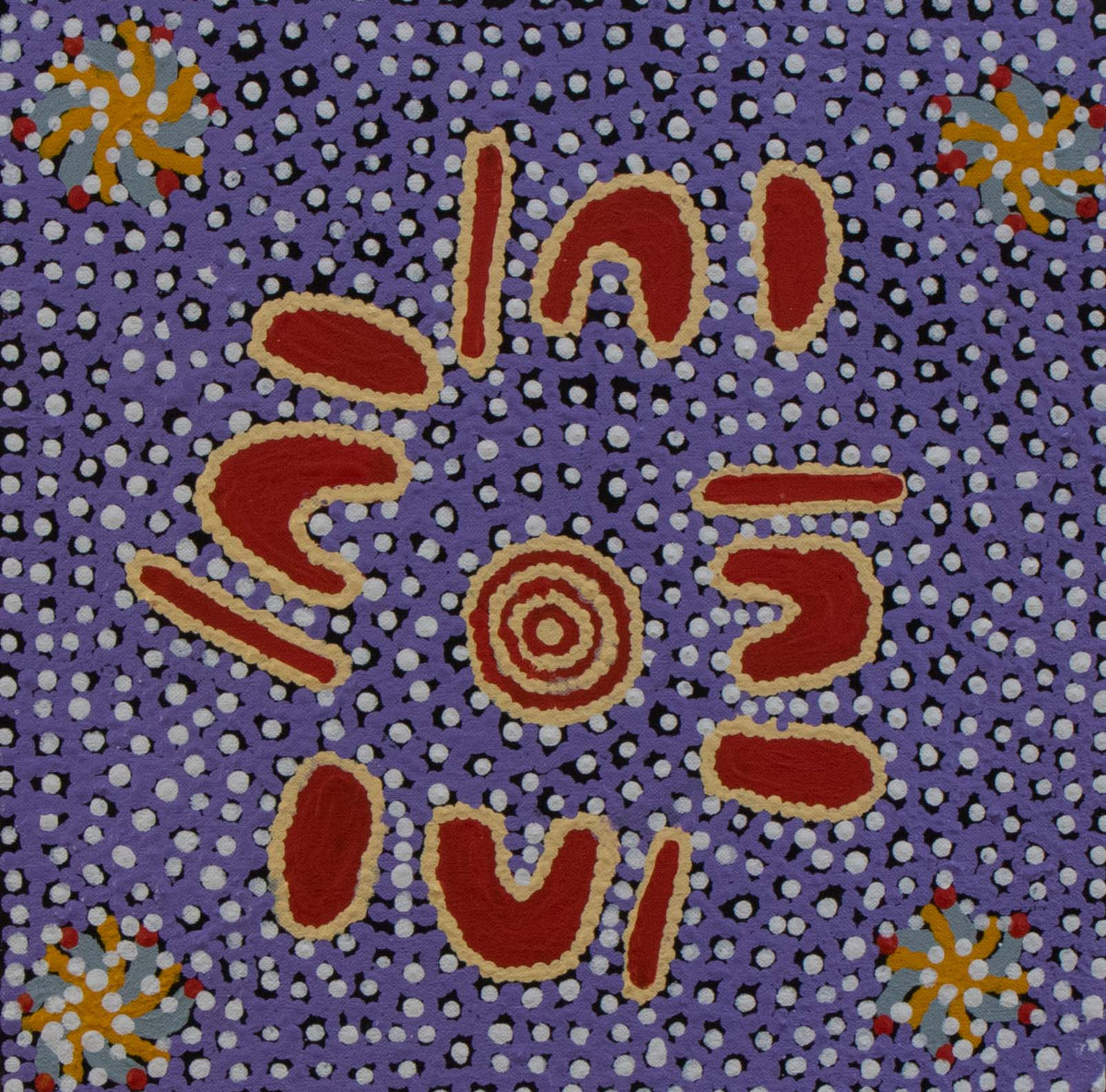 Emily Andy - Four Sisters by Emily Andy Napaltjarri