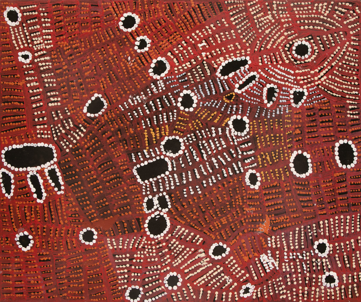 Doris Bush Papa Tjukurrpa - Nyumannu by Doris Bush Nungarrayi