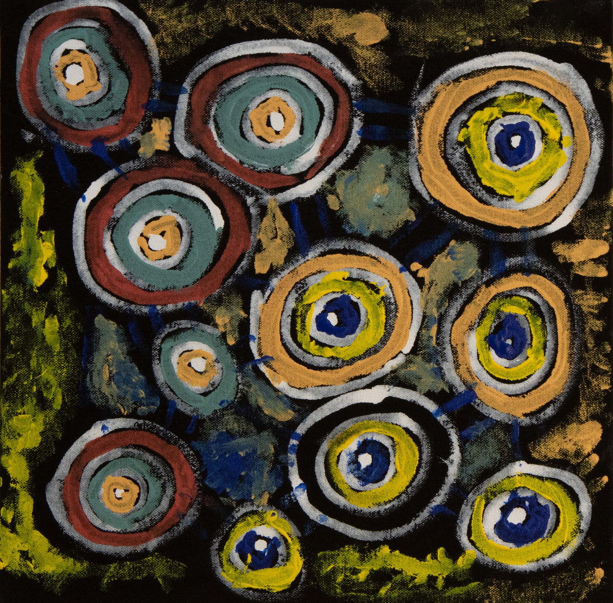 Untitled Artwork 471598 by Simon  Yungut Tjakamarra