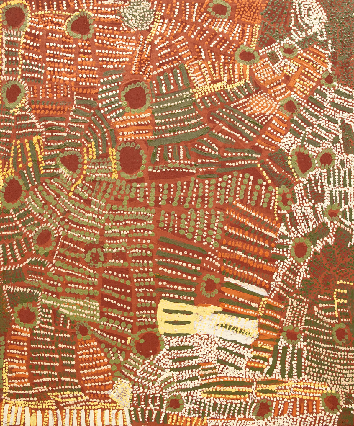 Doris Bush - Papa Tjukurrpa - Nyumannu Memory by Doris Bush Nungarrayi