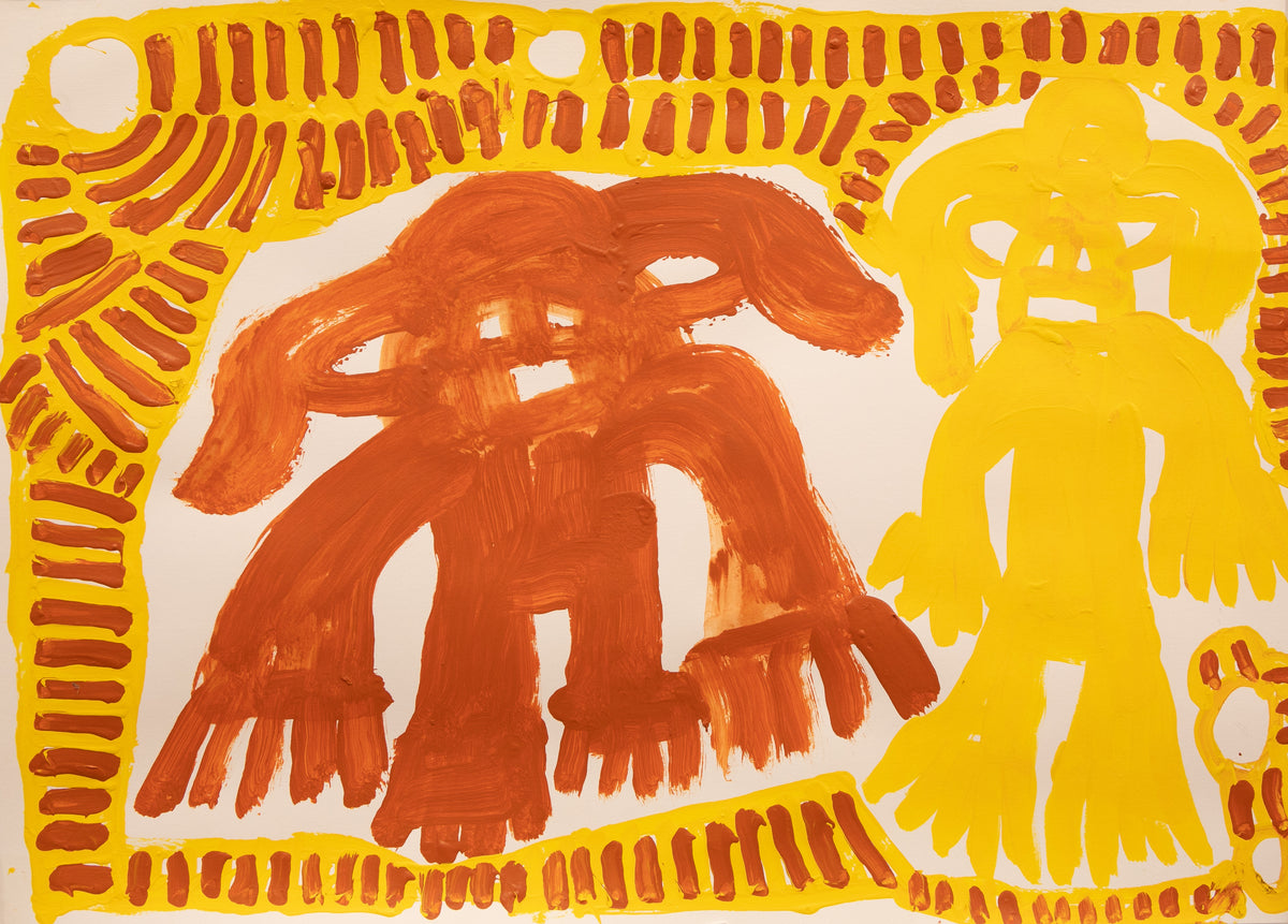 Doris Bush - Papa Tjukurrpa - Nyumannu Memory by Doris Bush Nungarrayi