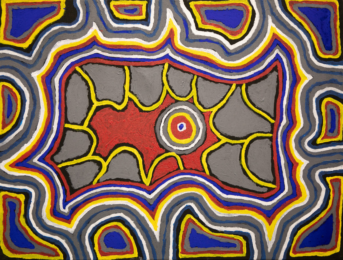 Tjupi Tjukurrpa (Honey Ant Dreaming) by Desmond Raggett