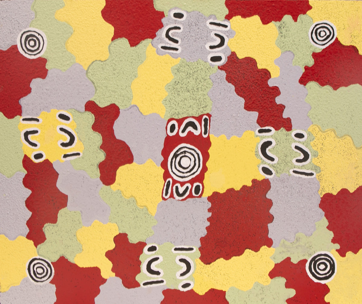 Emily Andy - Four Sisters by Emily Andy Napaltjarri