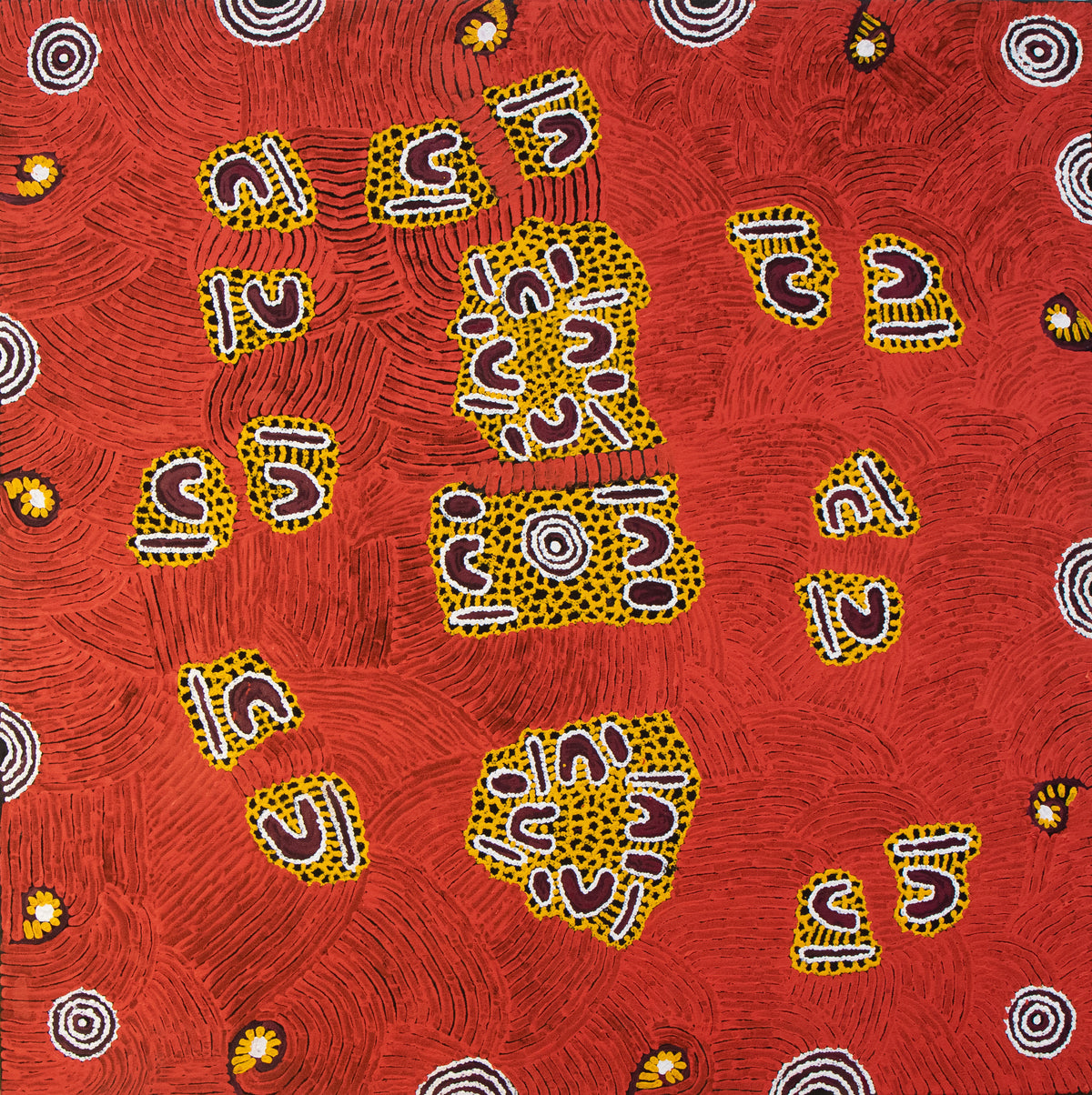 Emily Andy - Four Sisters by Emily Andy Napaltjarri