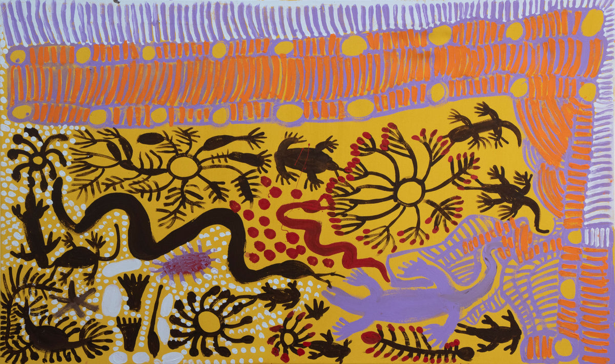 Untitled Artwork 471523 by Doris Bush Nungarrayi