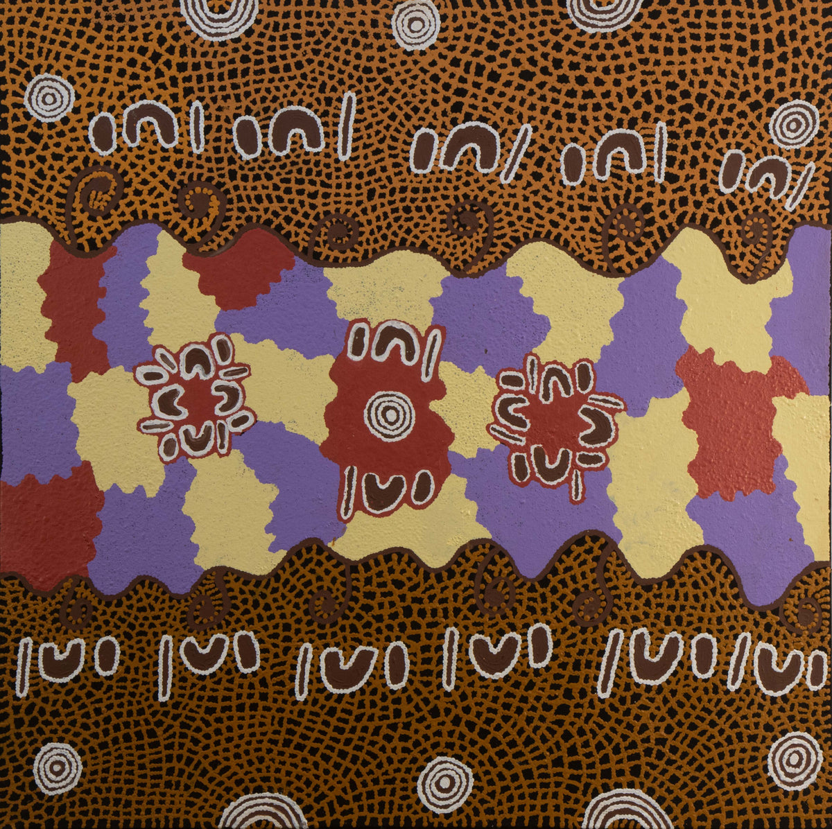 Emily Andy - Four Sisters by Emily Andy Napaltjarri