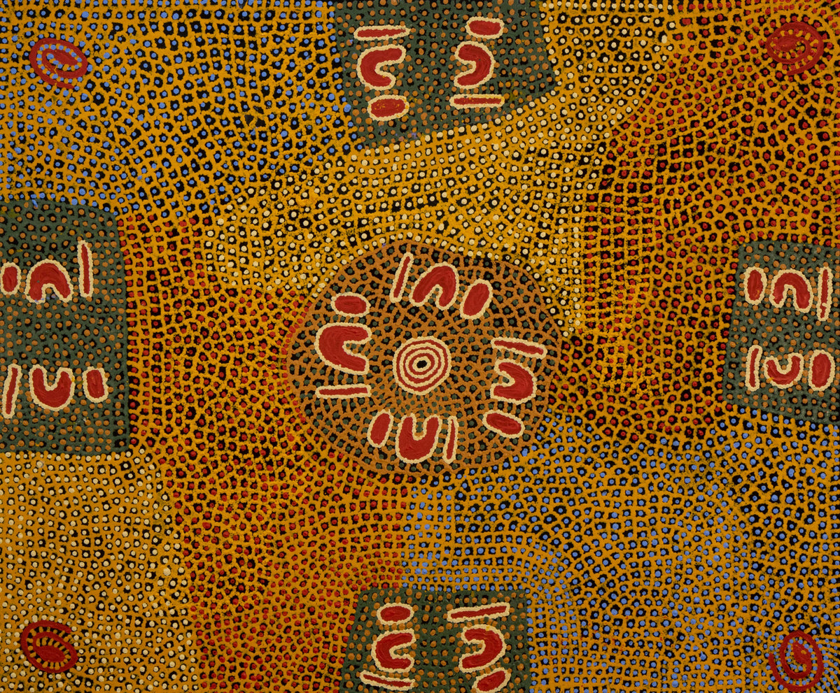Emily Andy - Four Sisters by Emily Andy Napaltjarri