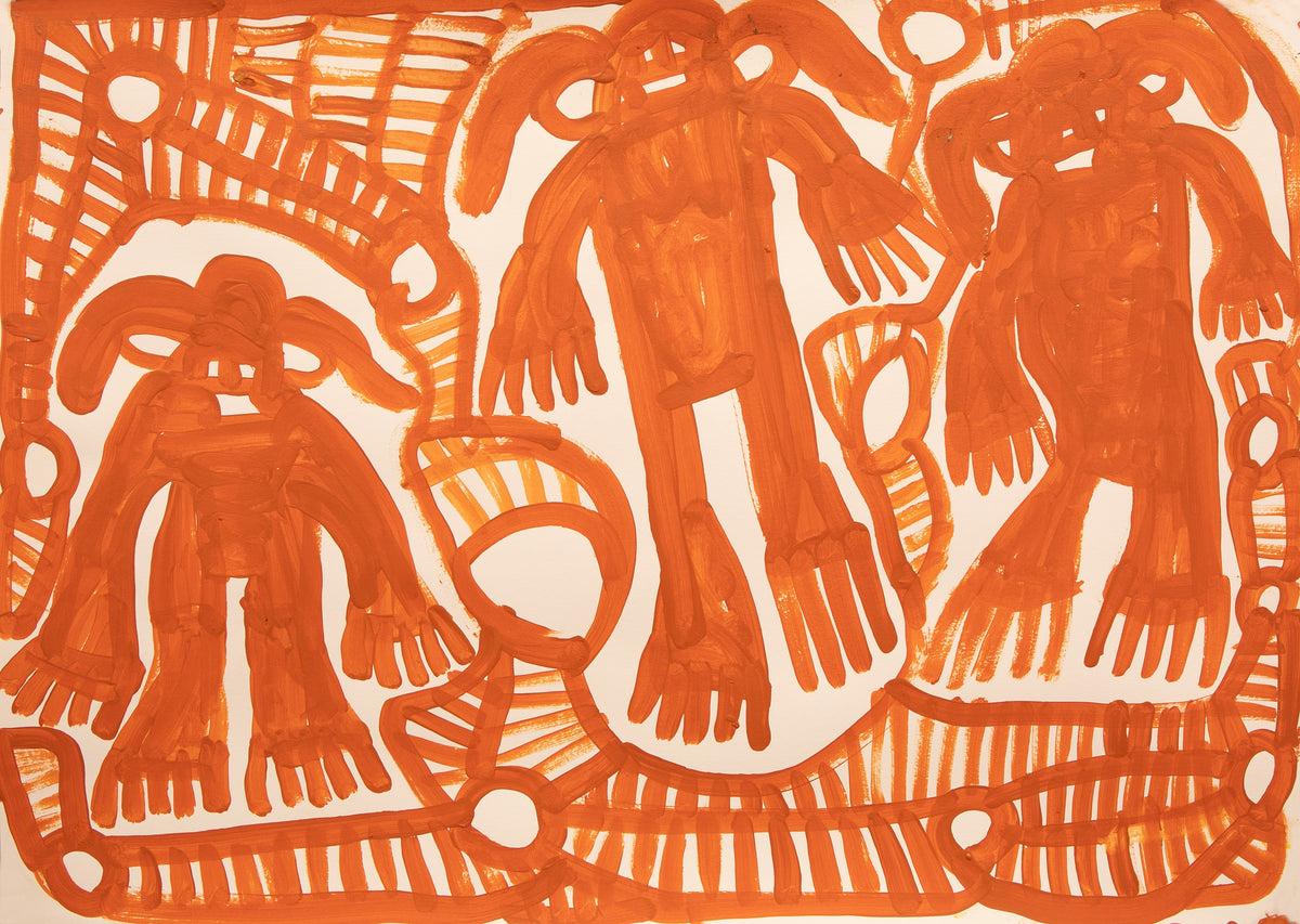 Doris Bush - Papa Tjukurrpa - Nyumannu Memory by Doris Bush Nungarrayi