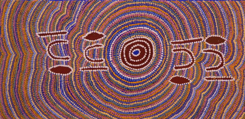 ada andy Kapi Tjukurrpa by Ada Andy Napaltjarri