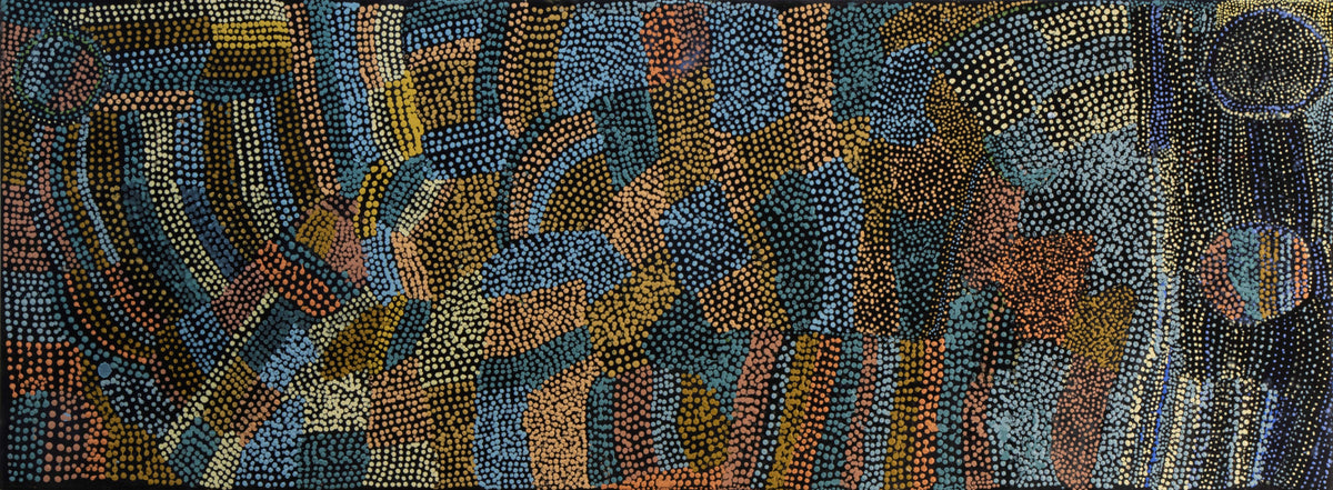 Untitled Artwork 471542 by Rosalie Miller Jugadai Napaltjarri