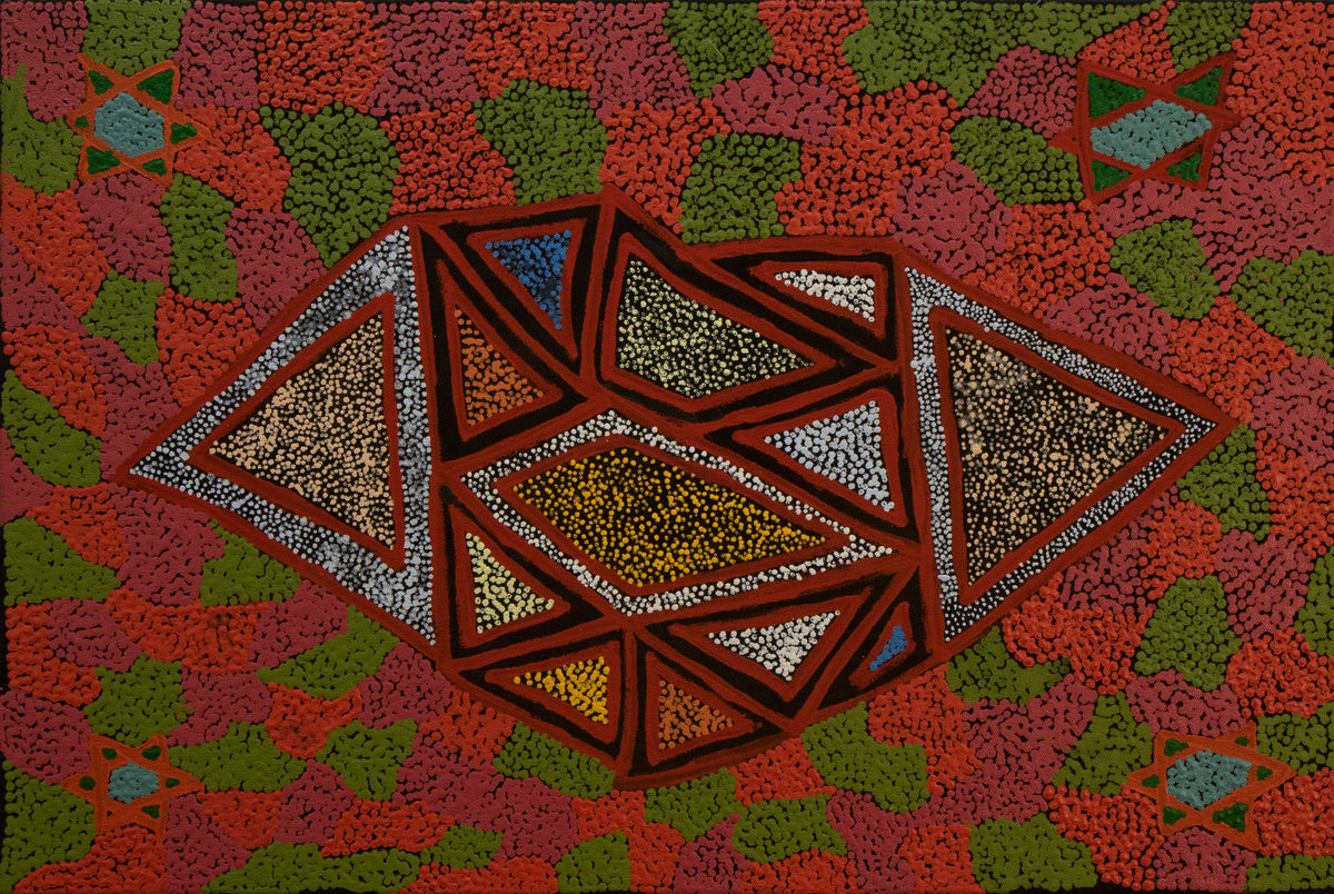 Glenda Kapi Tjukurrpa by Glenda Poulson