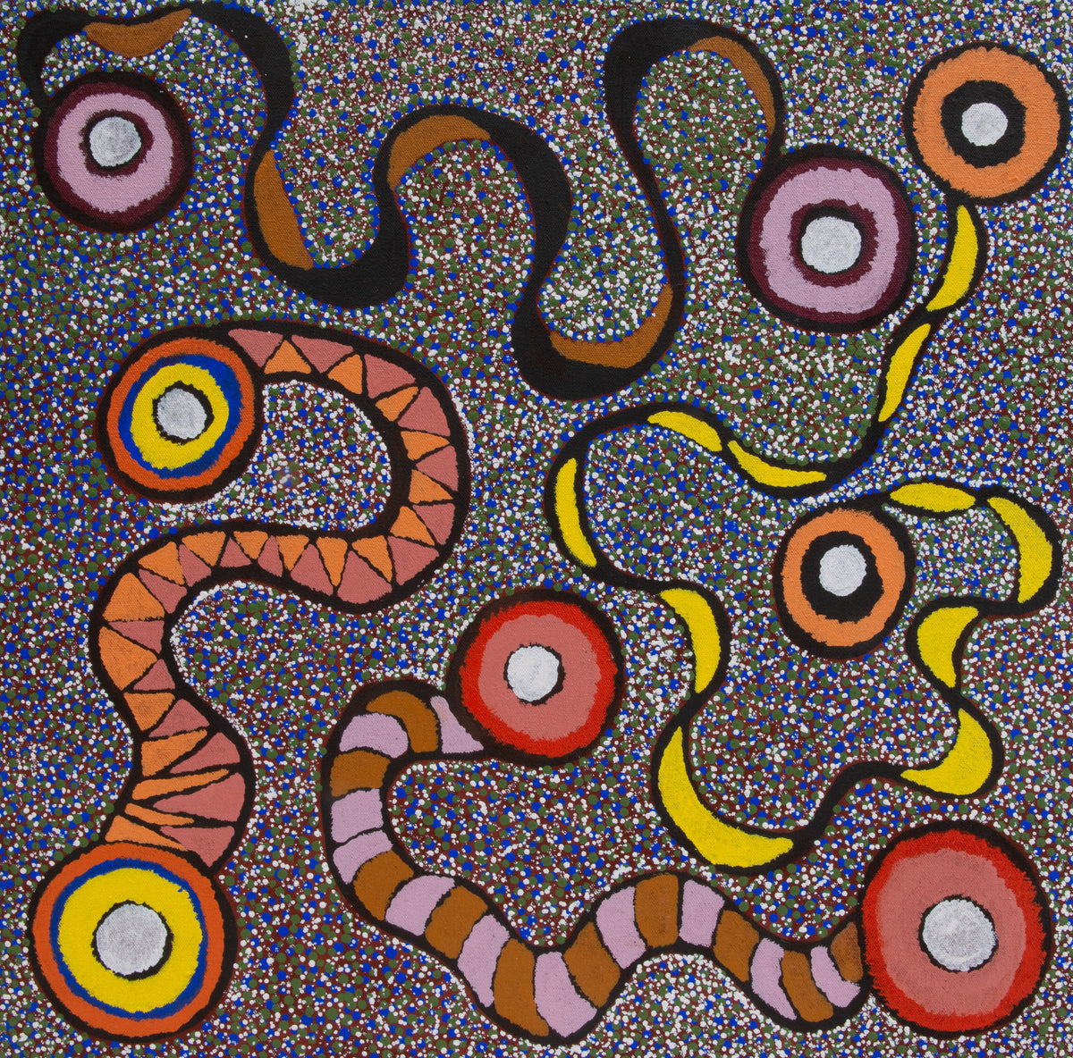 Betty Brown - The River that Never Runs Dry by Betty Brown Nungarrayi