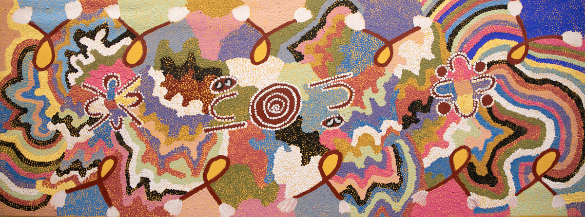 ada andy Kapi Tjukurrpa by Ada Andy Napaltjarri