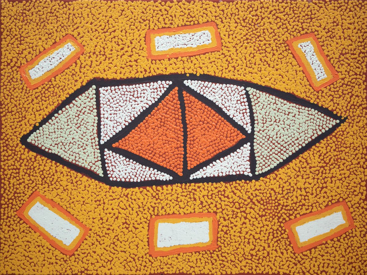 Glenda Kapi Tjukurrpa by Glenda Poulson