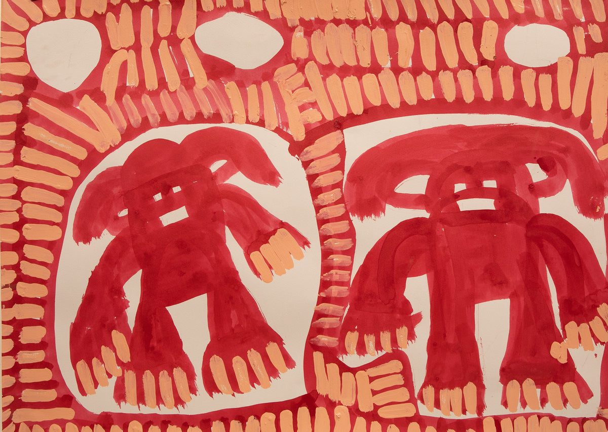 Doris Bush Papa Tjukurrpa - Nyumannu by Doris Bush Nungarrayi