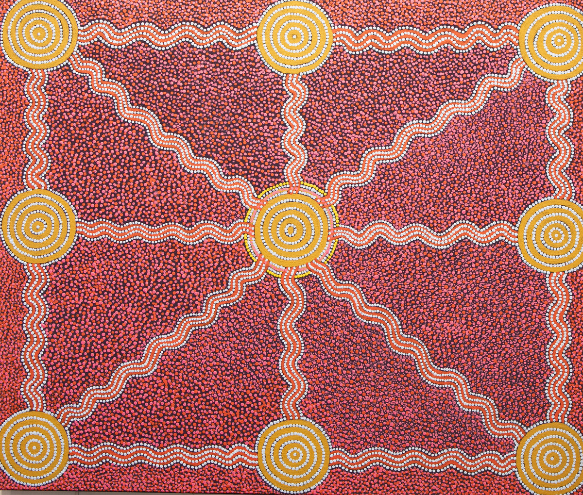 Dennis Nelson Kapi Tjukurrpa - Kalipinypa by Dennis Nelson Tjakamarra