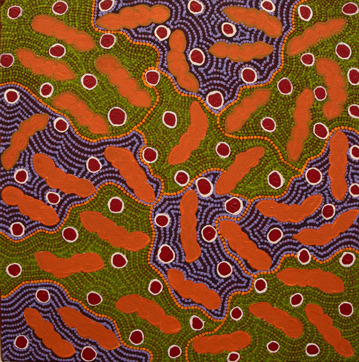Untitled Artwork 597950 by Sheila Major Nampintjinpa
