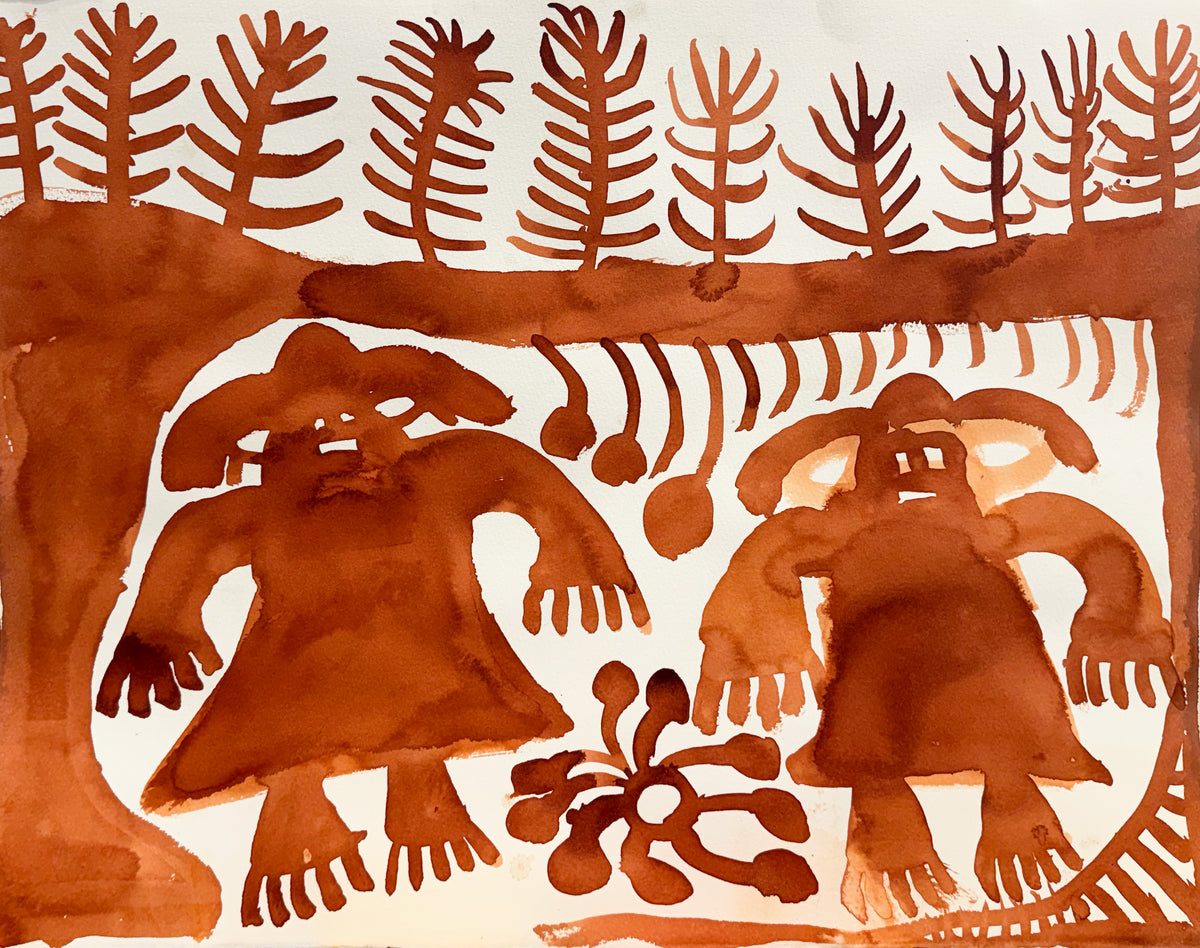 Doris Bush - Kungka Tjuta by Doris Bush Nungarrayi