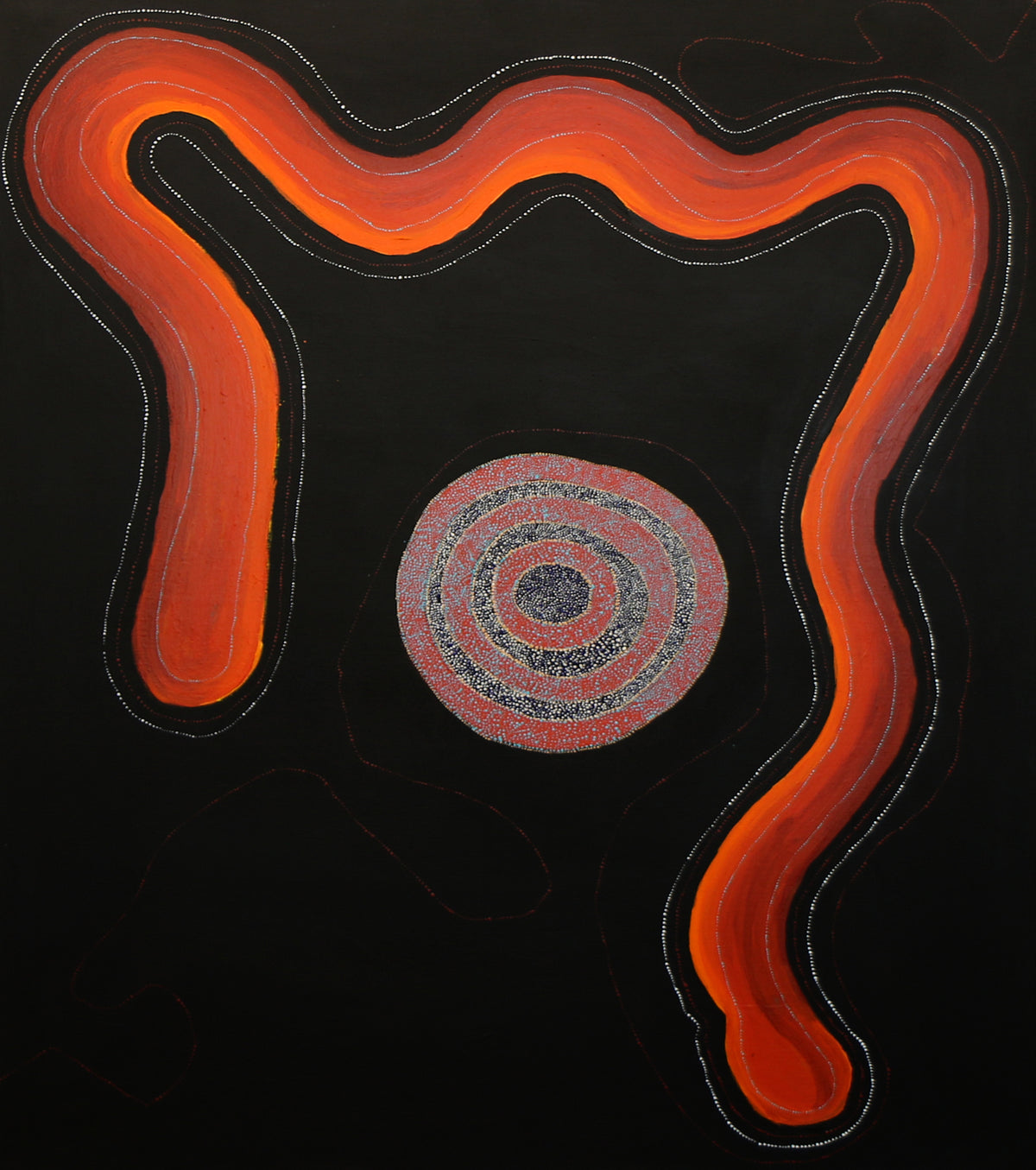 Wanampi by Nathan Brown Tjangala 