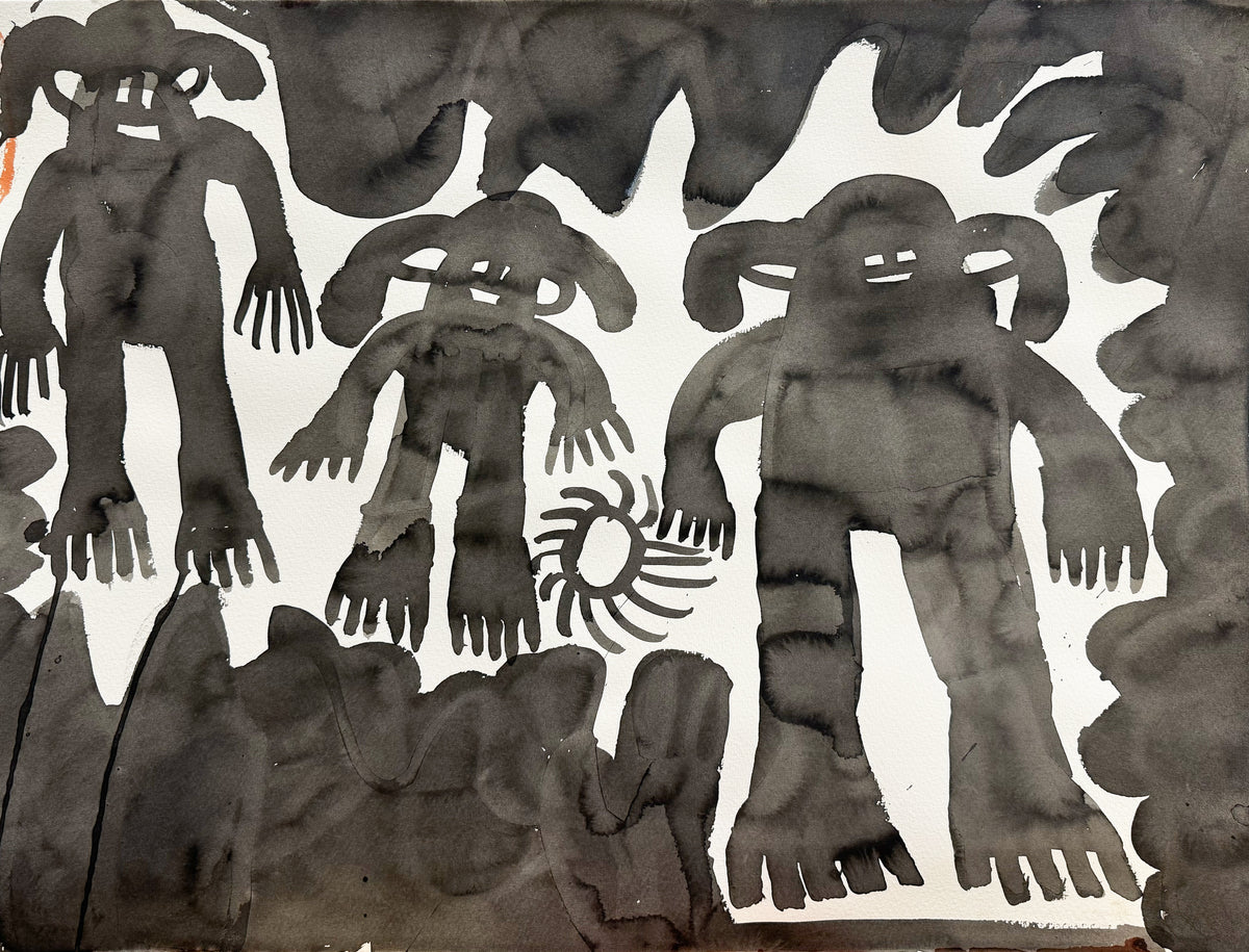 Doris Bush - Kungka & Wati by Doris Bush Nungarrayi