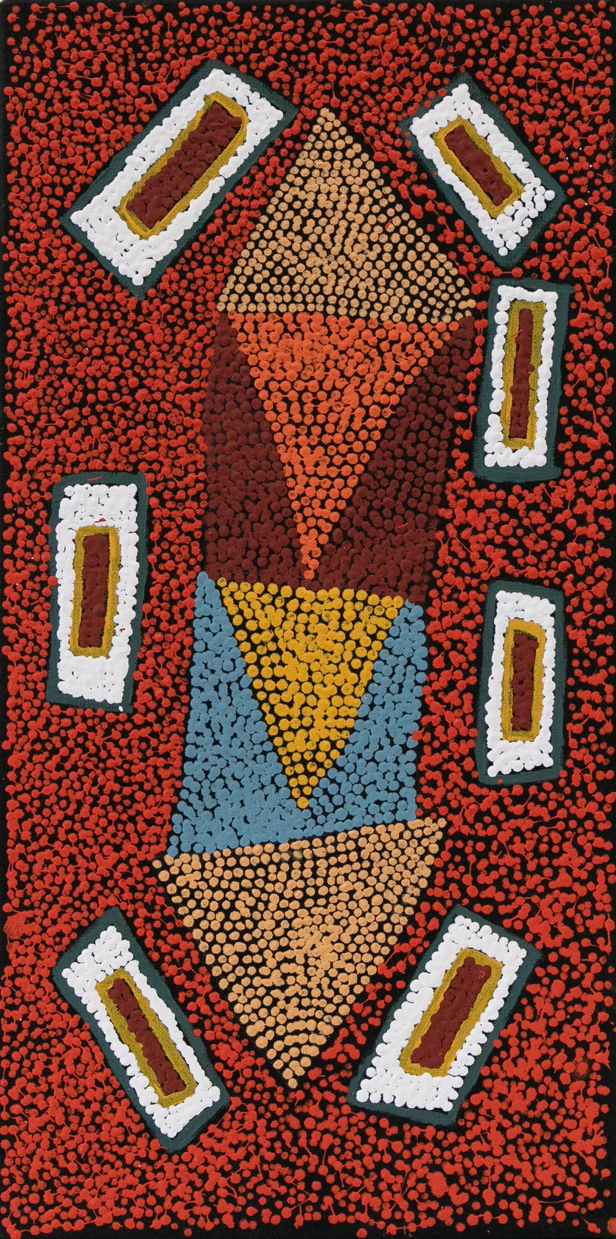 Glenda Kapi Tjukurrpa by Glenda Poulson