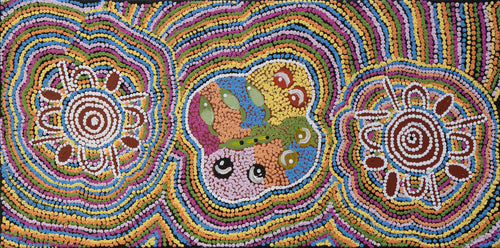 ada andy Kapi Tjukurrpa by Ada Andy Napaltjarri