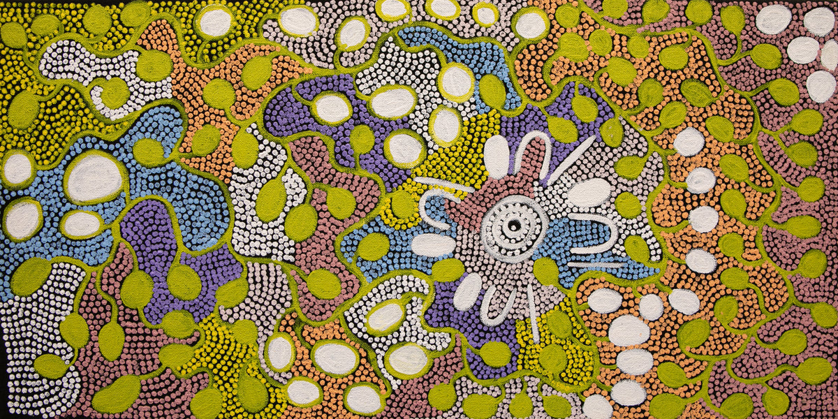 Punata Stockman- Yala (Sweet Potato) by Punata Stockman Nungarrayi