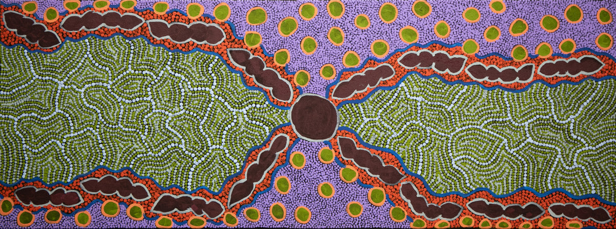 Untitled Artwork 595150 by Sheila Major Nampintjinpa